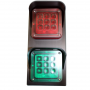 Feu de signalisation rouge et vert LED orientable 12/24V