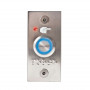 Bouton poussoir NO/NF boitier Inox avec anneau lumineux montage encastré