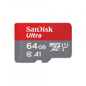 Carte micro SD 64GB Scan Disk Ultra avec adaptateur
