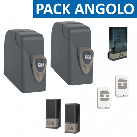 PACK ANGOLO: 2 Motoréducteurs à bras 24V avec platine NET24N, sans bras