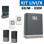 KIT LIVI 6X/M : Kit complet 230V capacité 600 Kg