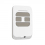 GTX4 Émetteur rolling code blanc, 4 fonctions, 433MHz, possibilité de codage