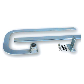 Paire de bras télescopiques courbés – côtés gauche et droit Douille Ø40mm